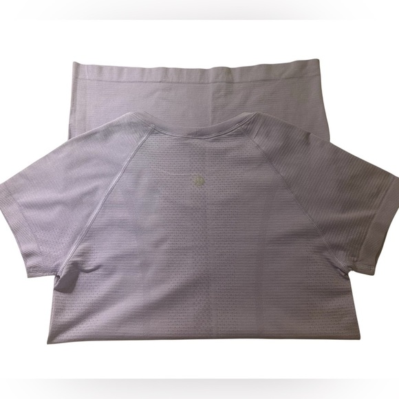 Lululemon Swiftly Tech Short Sleeve 2.0 LILAC SMOKE SZ 4 - Picture 4 of 5
